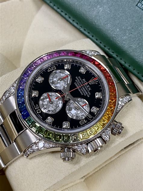 rolex daytona rainbow kaufen|daytona rainbow Rolex for sale.